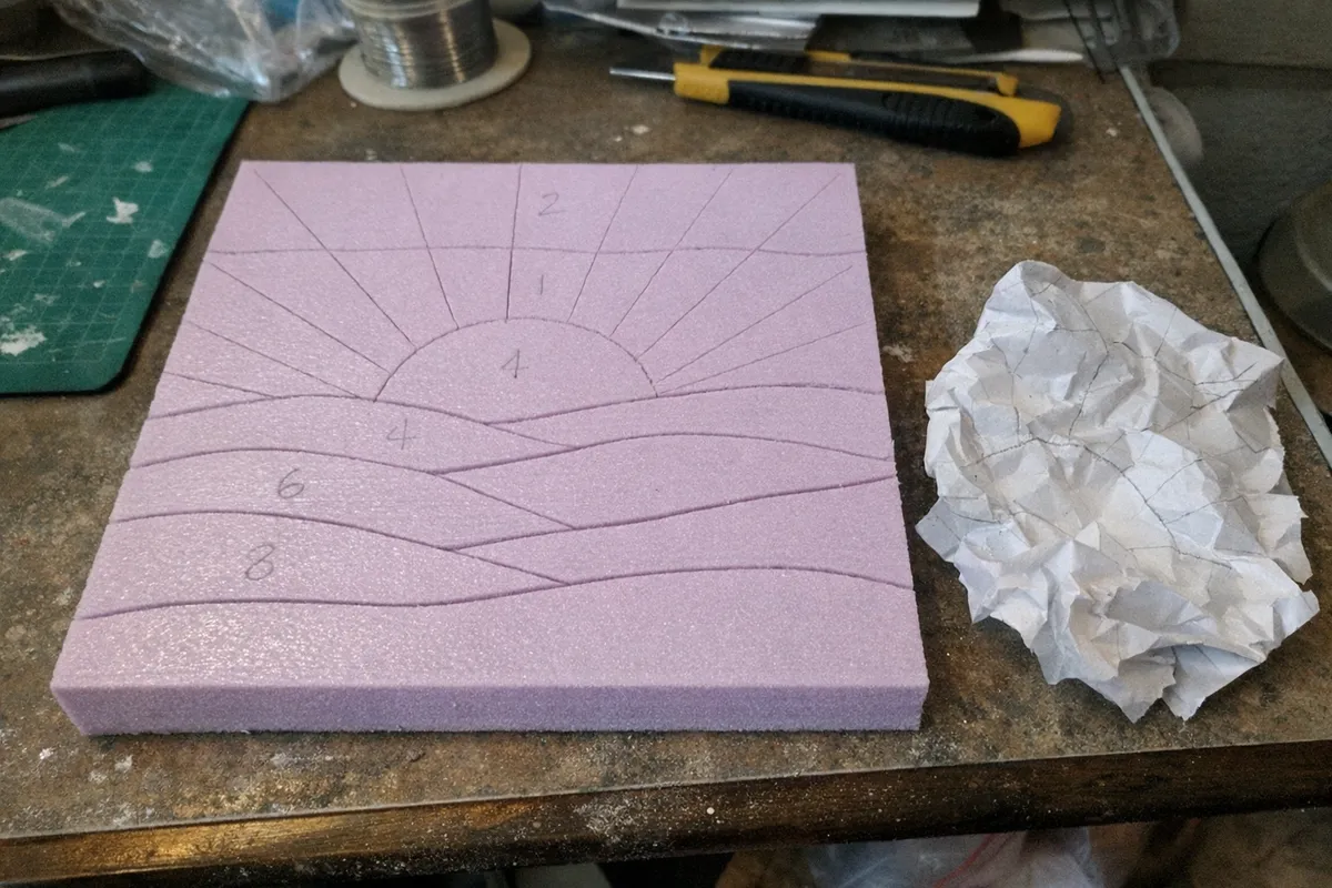 Peel one piece at a time