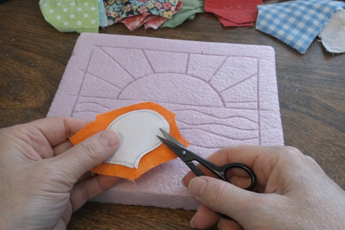 Cut the fabric